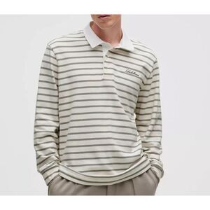 Lululemon Long-Sleeve Rugby Shirt Embroidery  Sz S